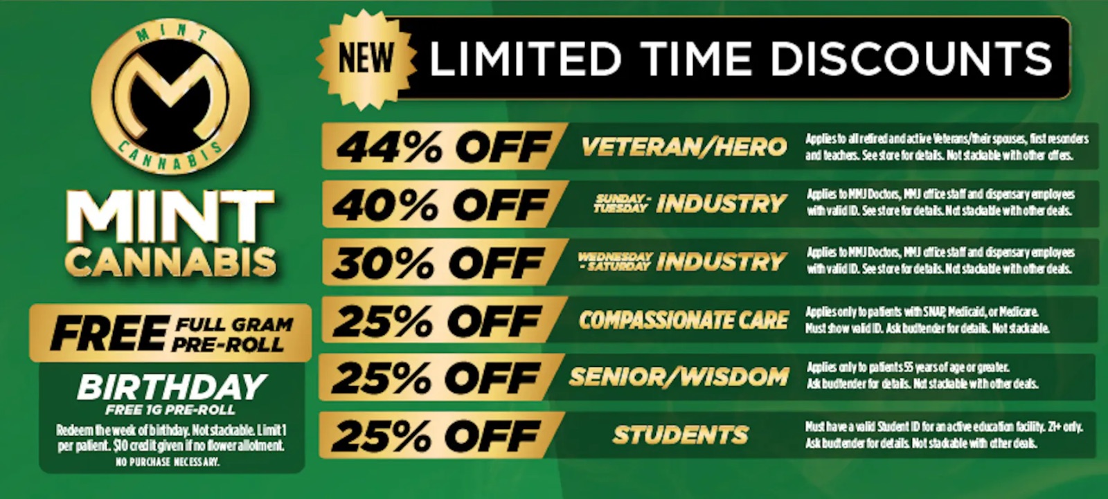 Mint Cannabis deal