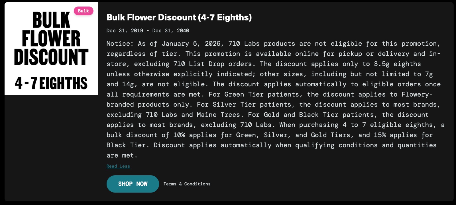 The Flowery deal